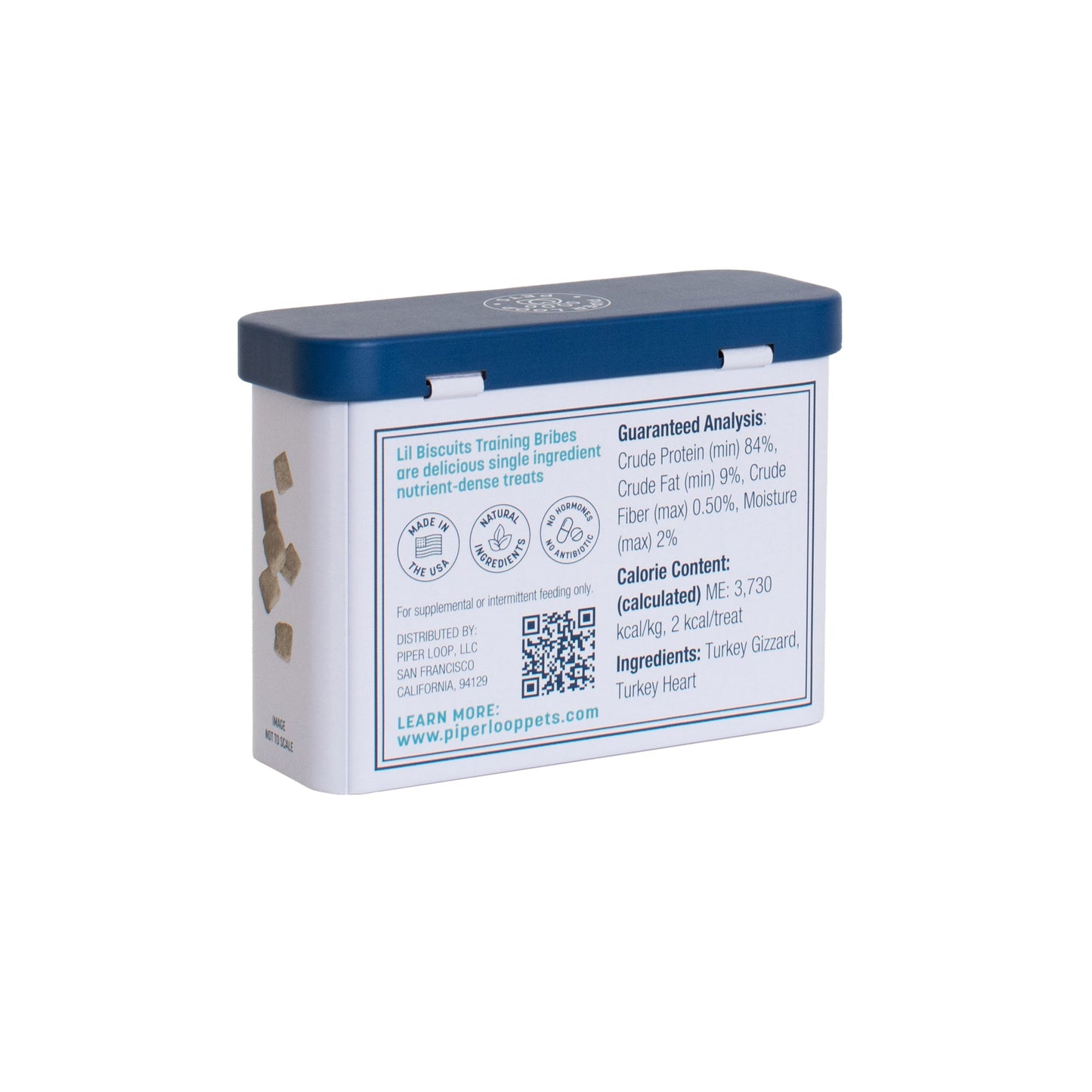Lil Biscuit Training Tin — Freeze-Dried Turkey