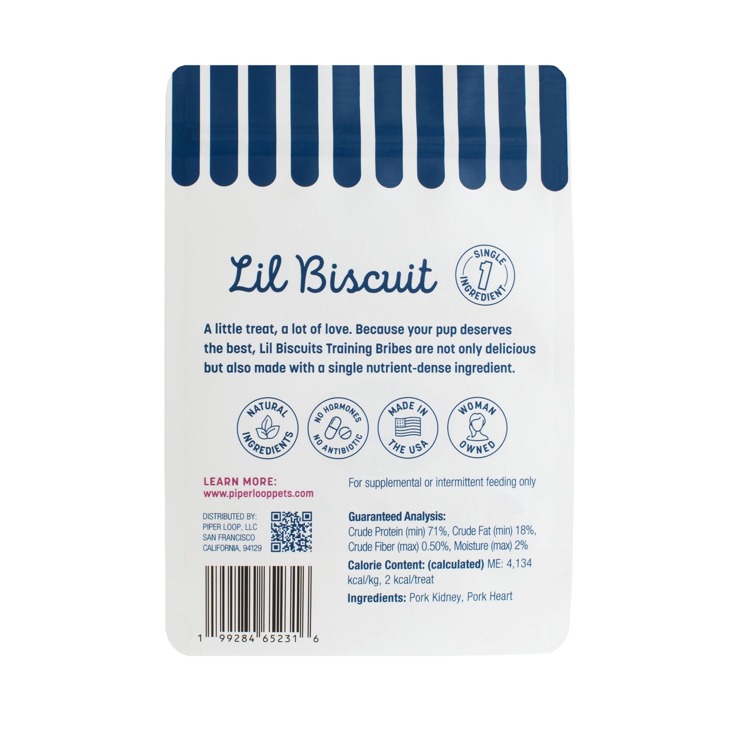 Treat Pouch — Freeze-Dried Pork 12-Pack