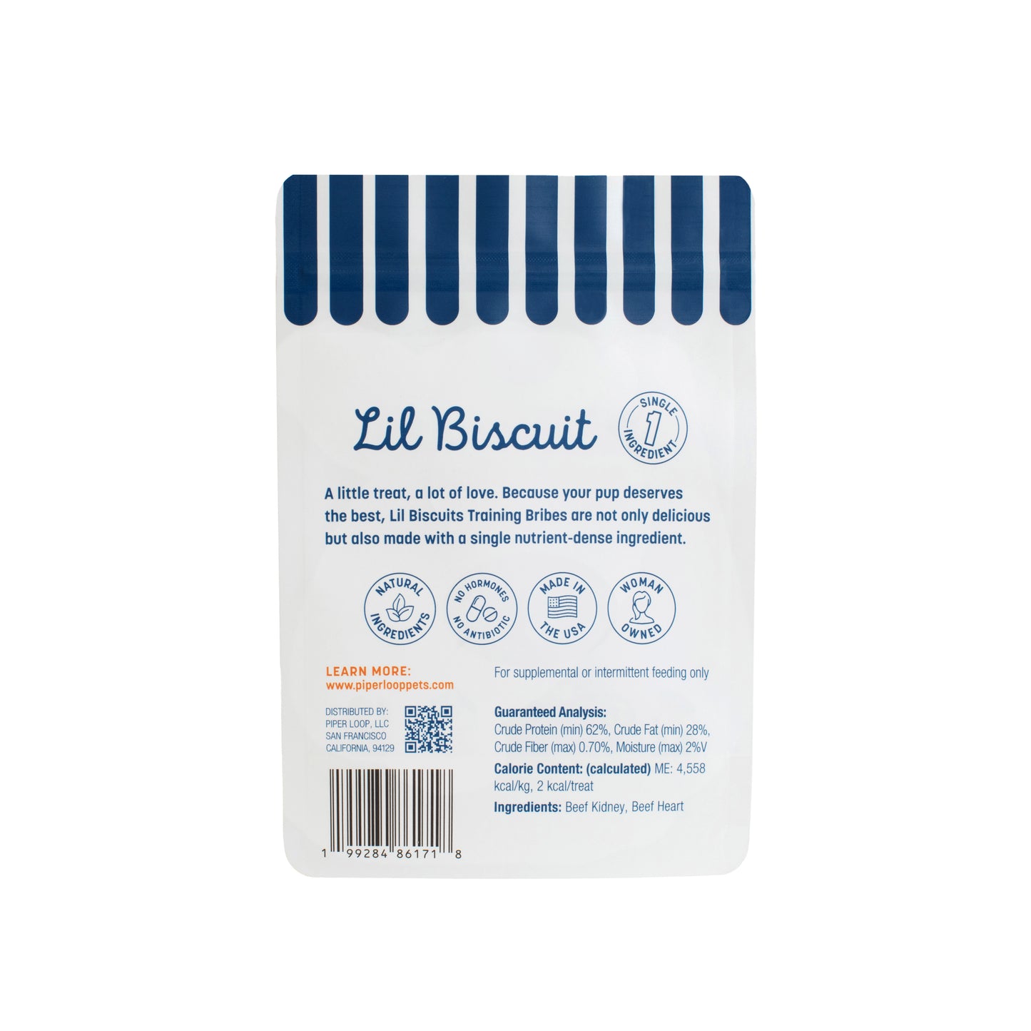 Lil Biscuit Treat Pouch — Freeze-Dried Beef