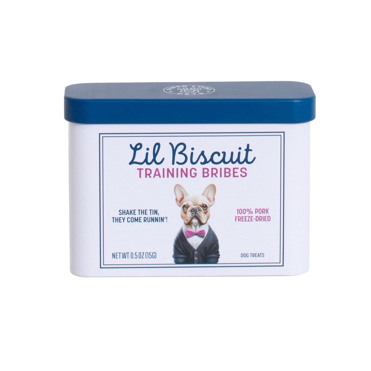 Lil Biscuit Training Tin — Freeze-Dried Beef