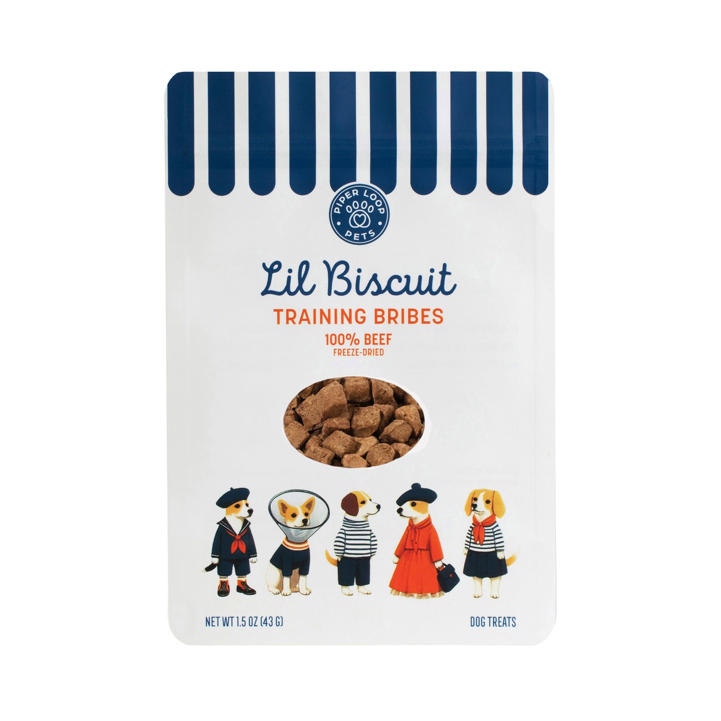  Lil Biscuit Treat Pouch — Freeze-Dried Beef