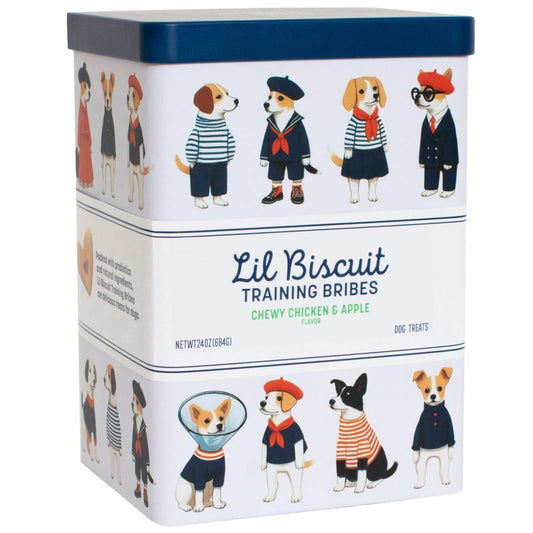 Lil Biscuit Decorative Tin — Chewy Chicken & Apple