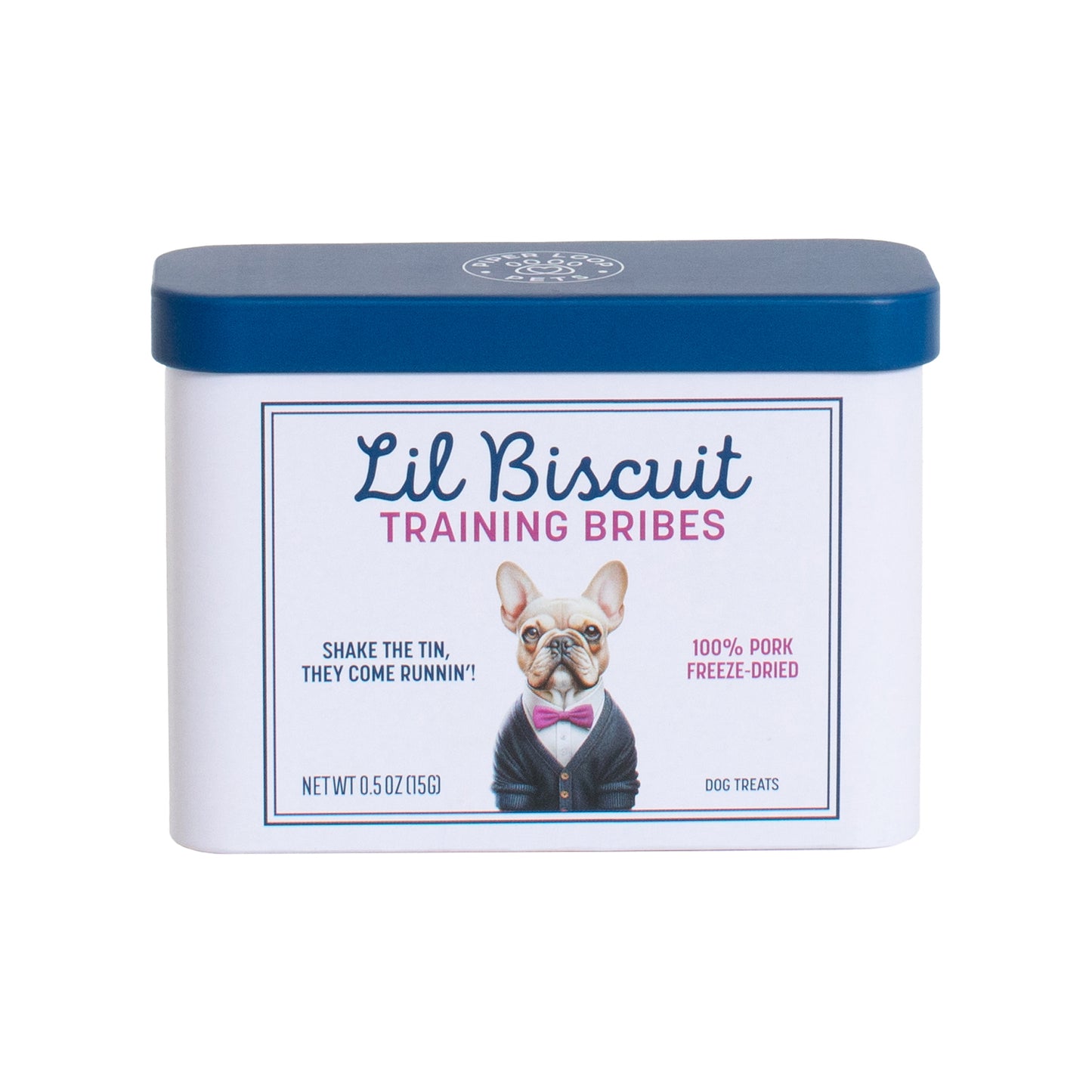 Lil Biscuit Training Tin — Protein Trio