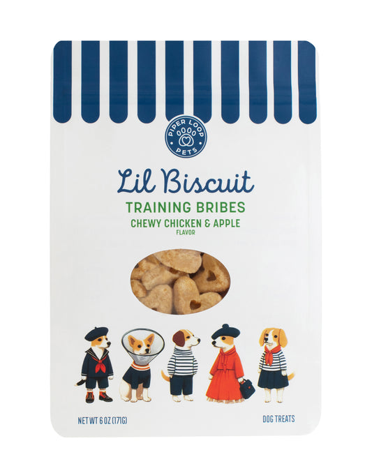 Lil Biscuit Training Bribes - Chewy Chicken & Apple with Probiotics