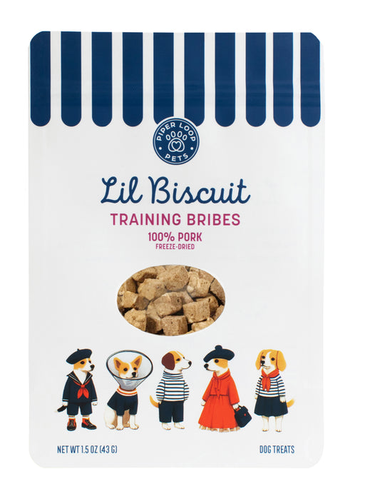 Lil Biscuit Training Bribes - 100% Freeze Dried Pork