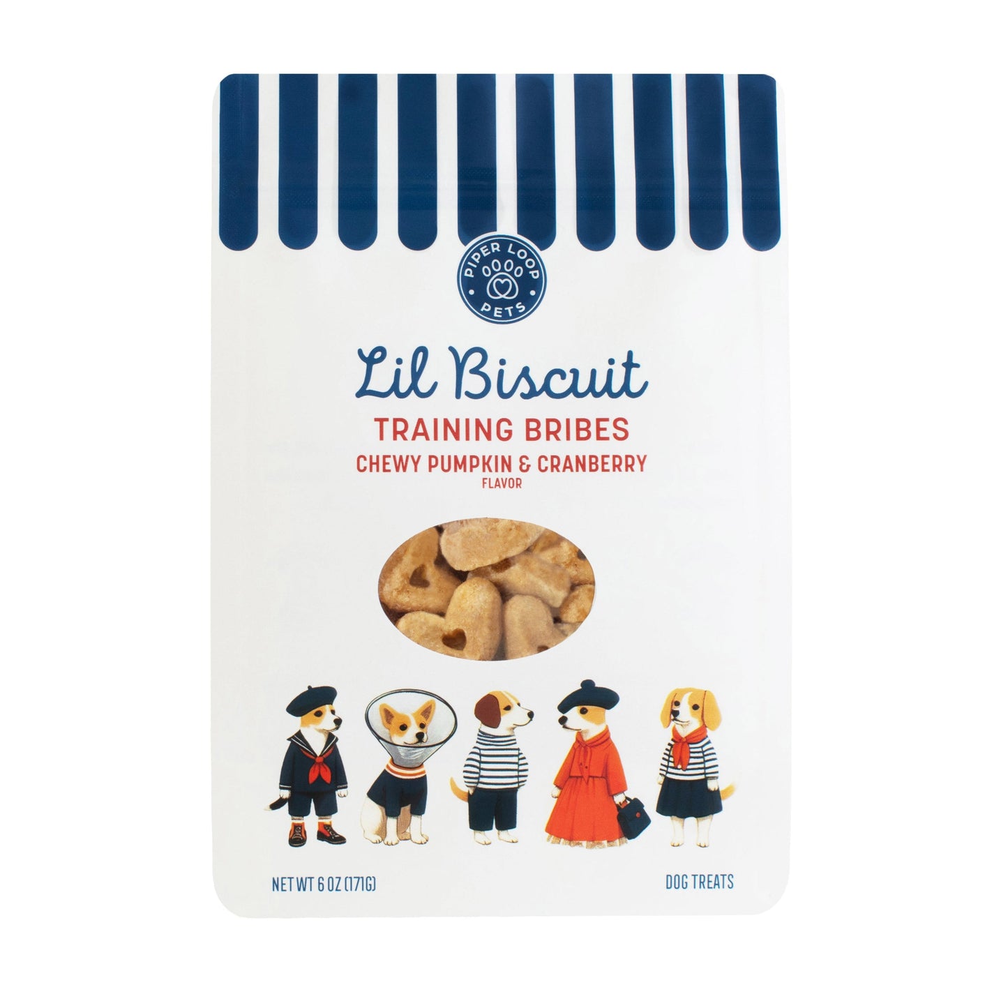 Training Bribes - Chewy Pumpkin & Cranberry with Probiotics - Pouch