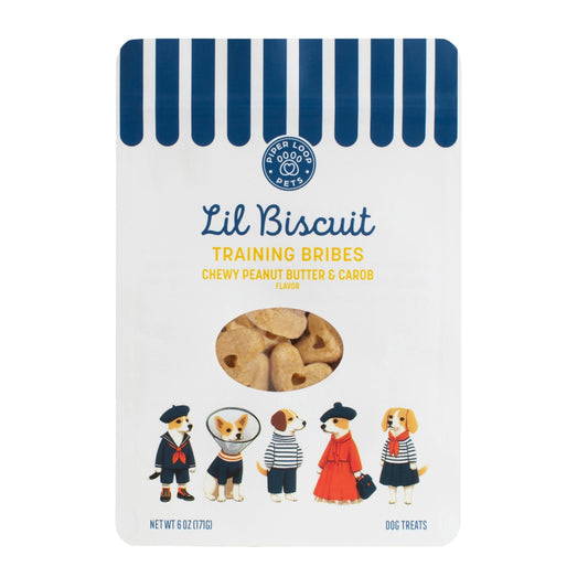 Training Bribes - Chewy Peanut Butter & Carob with Probiotics - Pouch