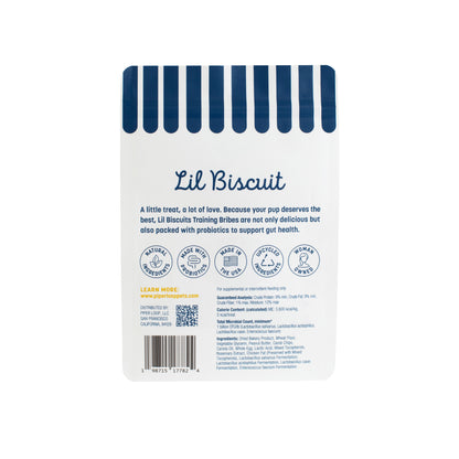 Training Bribes - Chewy Peanut Butter & Carob with Probiotics - Pouch