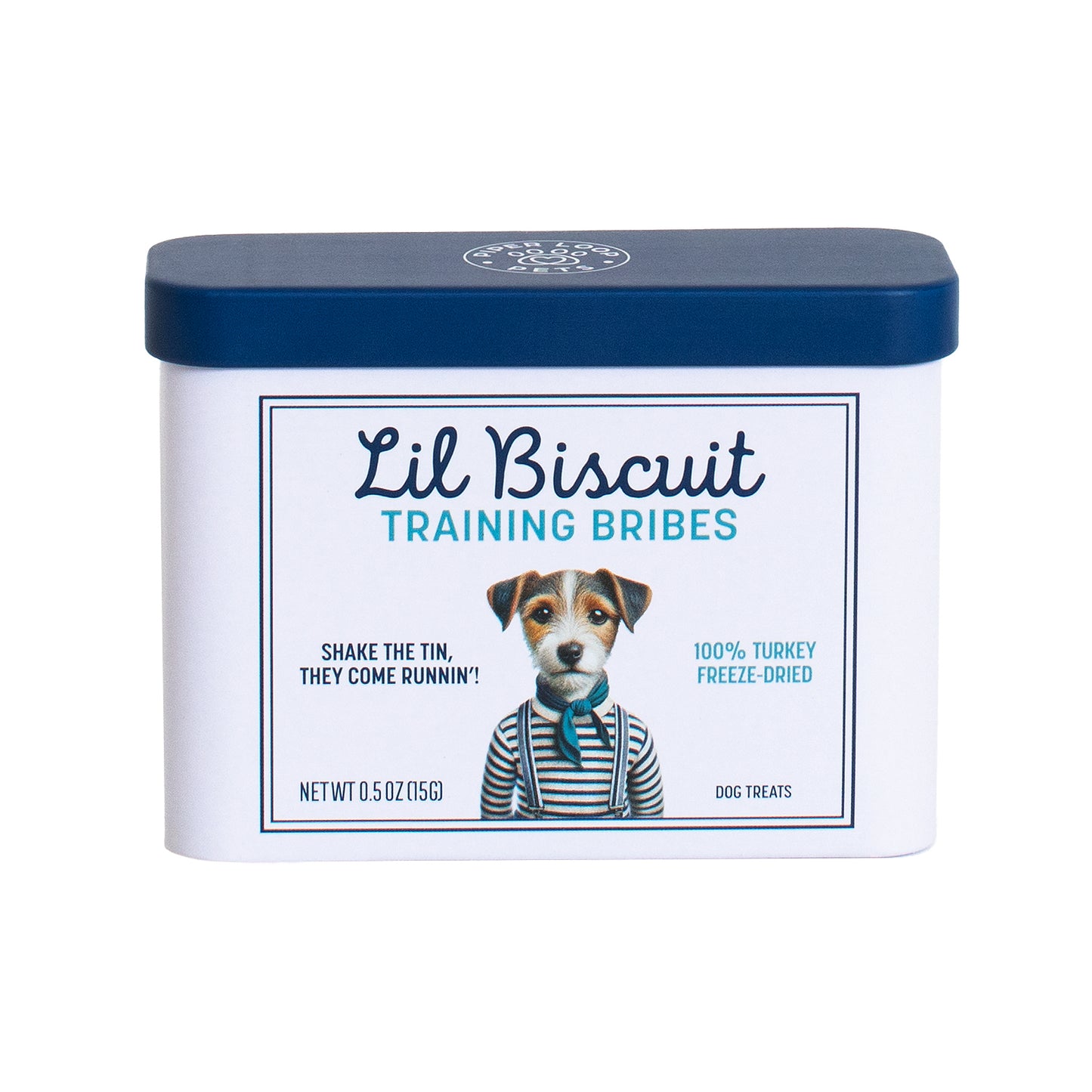 Lil Biscuit Training Tin — Protein Trio