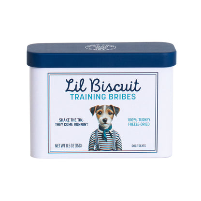 Lil Biscuit Training Tin — Protein Trio