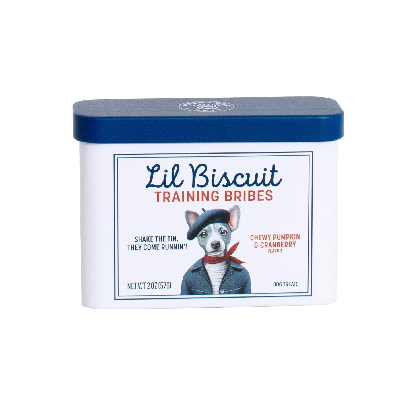 Lil Biscuit Training Tin — Chewy Pumpkin & Cranberry