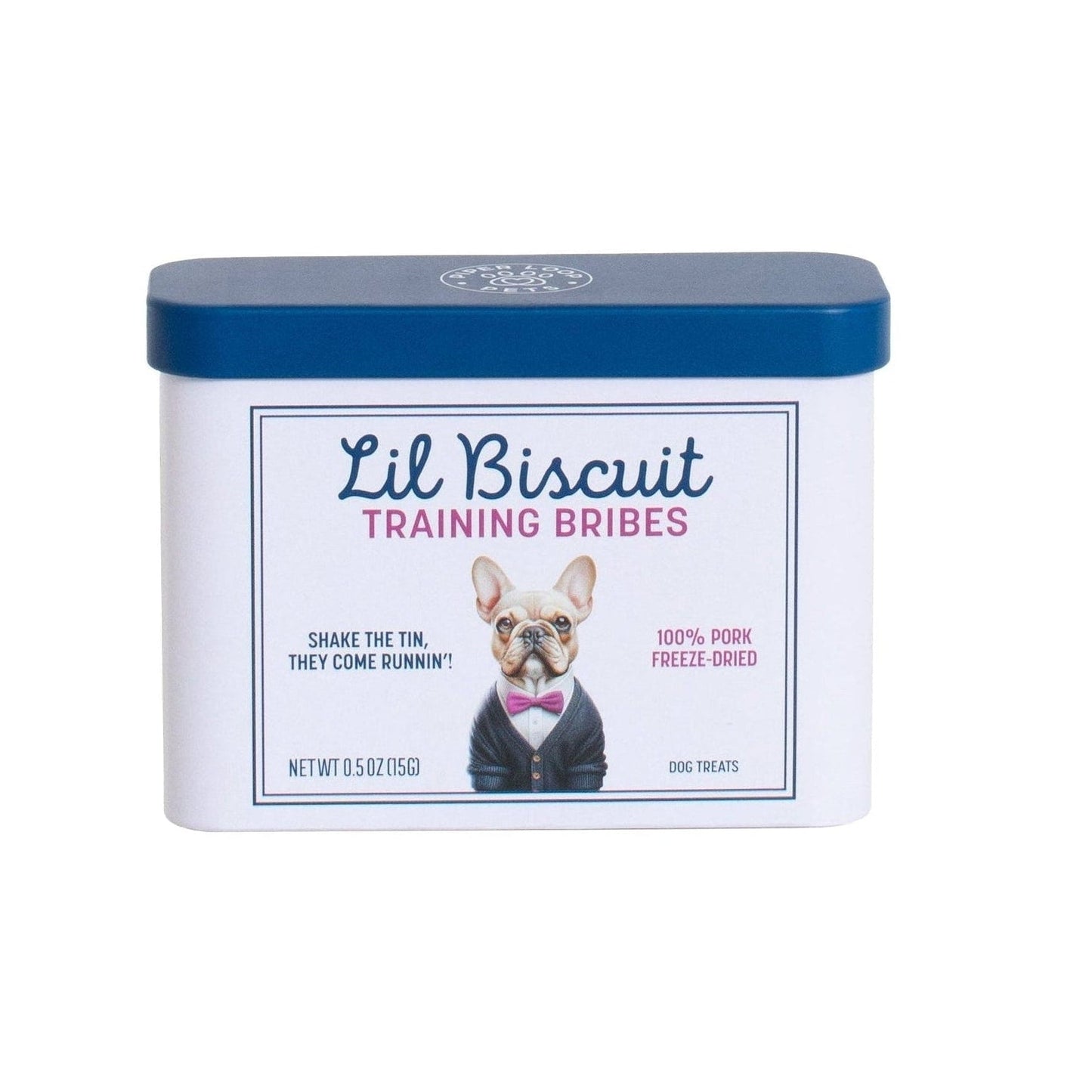 Lil Biscuit Training Tin — Freeze-Dried Pork